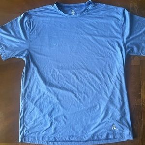 Rhoback performance heathered blue short sleeve T-shirt